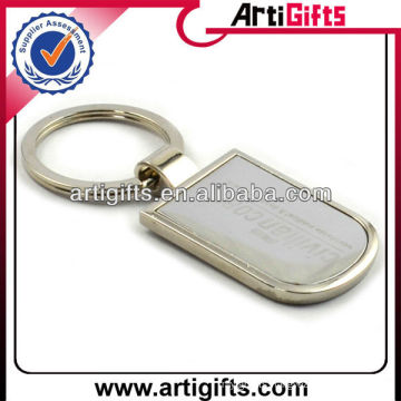 Wholesale plain metal keychain